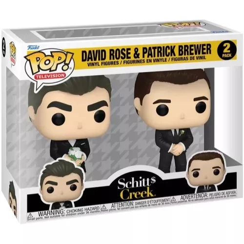 Funko Pop! Patrick Brewer 2 Pack Schitt's Creek Television Box