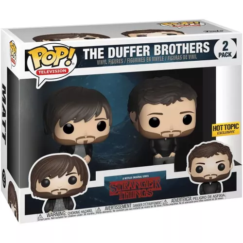Funko Pop! Matt 2 Pack The Duffer Brothers A Netflix Original Series Stranger Things Box