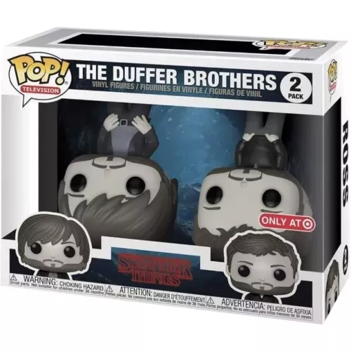 Funko Pop! Matt 2 Pack The Duffer Brothers Upside Down Box