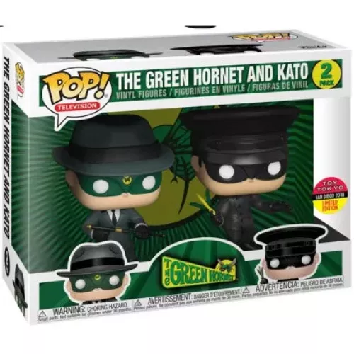 Funko Pop! Kato 2 Pack The Green Hornet Television Box