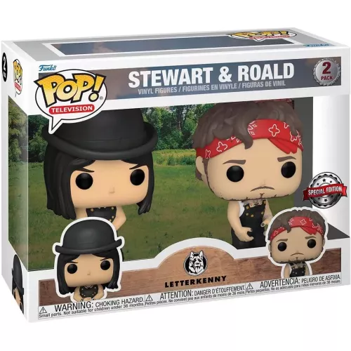 Funko Pop! Roald 2 Pack Letterkenny Television Vinyl Figure Box