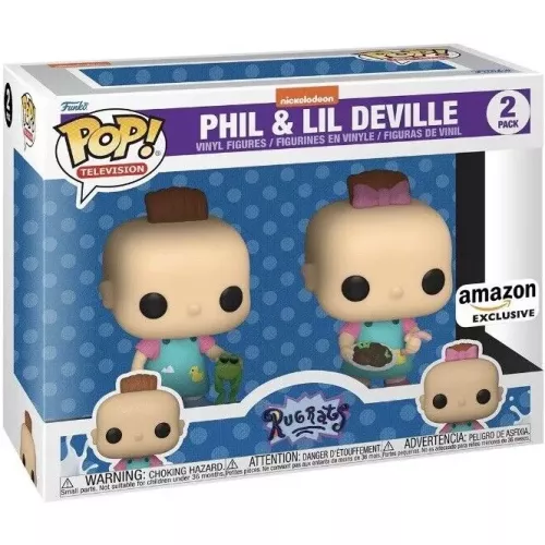 Funko Pop! Phil 2 Pack Nickelodeon Rugrats Television Box