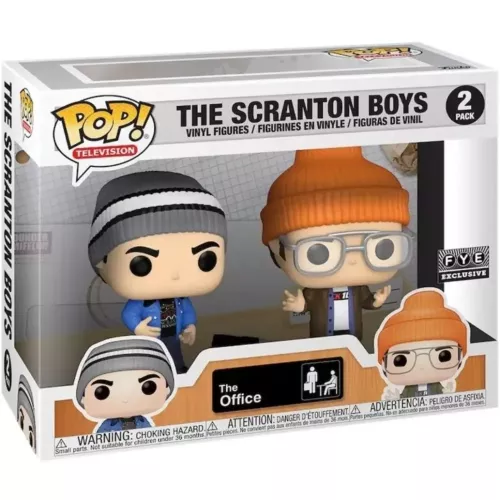 Funko Pop! Dwight Schrute 2 Pack The Scranton Boys Box