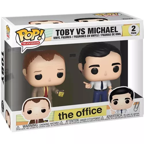 Funko Pop! Toby 2 Pack The Office Television Vinyl Figure Box
