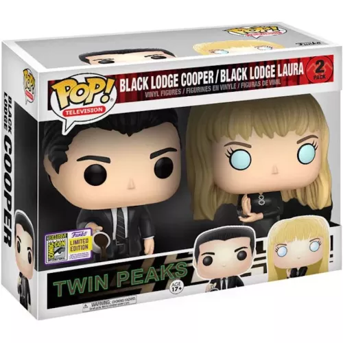 Funko Pop! Black Lodge Laura 2 Pack Twin Peaks Television Box