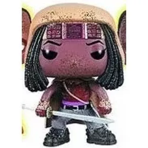 Funko Pop! Michonne 3 Pack Muddy Bloody AMC The Walking Dead