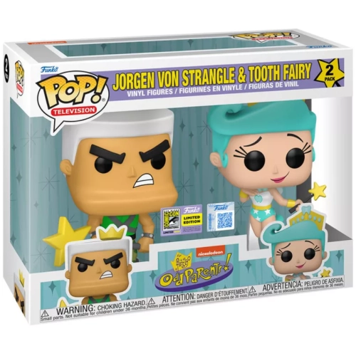 Funko Pop! Tooth Fairy 2 Pack Nickelodeon The Fairly OddParents! Box