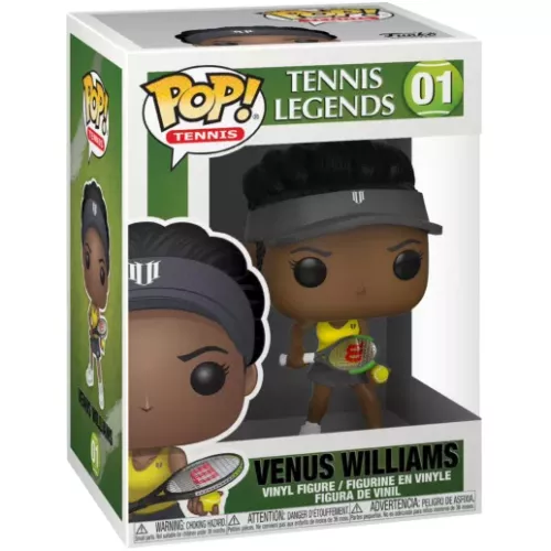 Funko Pop! Venus Williams #01 Tennis Legends Vinyl Figure Box