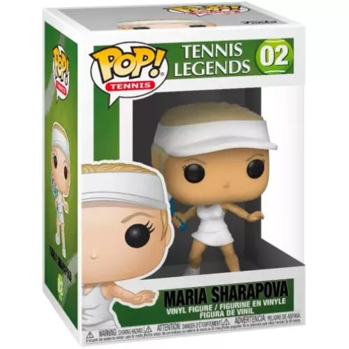 Funko Pop! Maria Sharapova #02 Tennis Legends Vinyl Figure Box