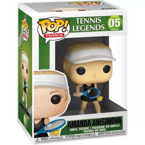 Funko Pop! Amanda Anismova #05 Tennis Legends Vinyl Figure Box