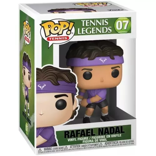 Funko Pop! Rafael Nadal #07 Tennis Legends Vinyl Figure Box