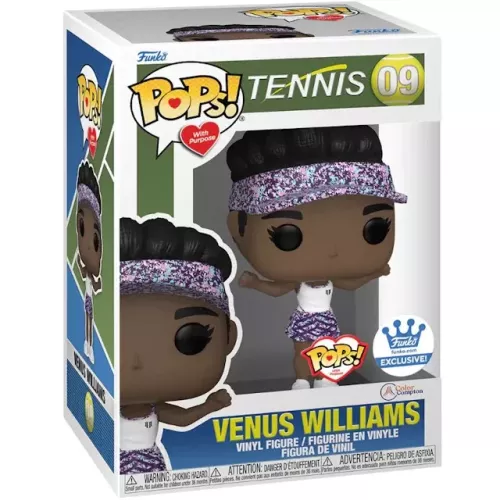 Funko Pop! Venus Williams #09 With Purpose Tennis Vinyl Figure Box