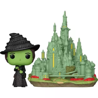 Elphaba with the Emerald City image