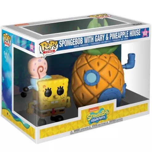 Spongebob with Gary & Pineapple House Box