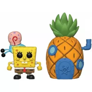 Spongebob with Gary & Pineapple House