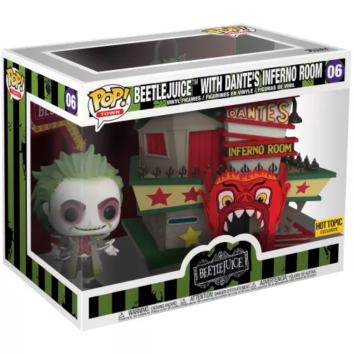 Funko Pop! Beetlejuice with Dante's Inferno Room #06 Box