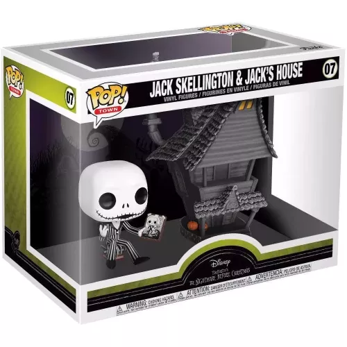 Funko Pop! Jack Skellington & Jack's House #07 Disney Tim Burton's The Nightmare Before Christmas Box