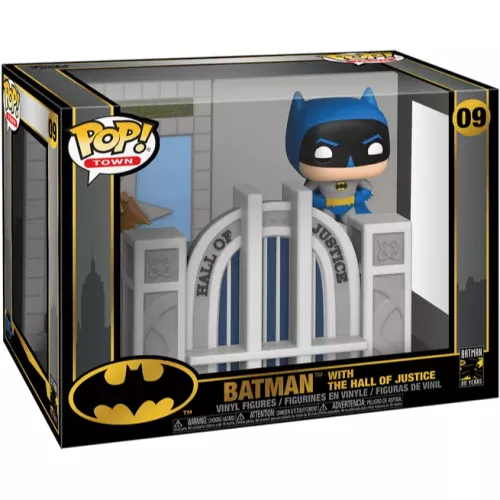 Funko Pop! Batman with The Hall of Justice #09 Town Box