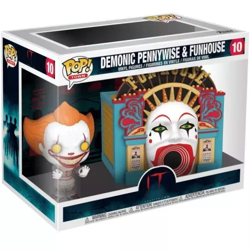 Funko Pop! Demonic Pennywise & Funhouse #10 It Chaper Two Box