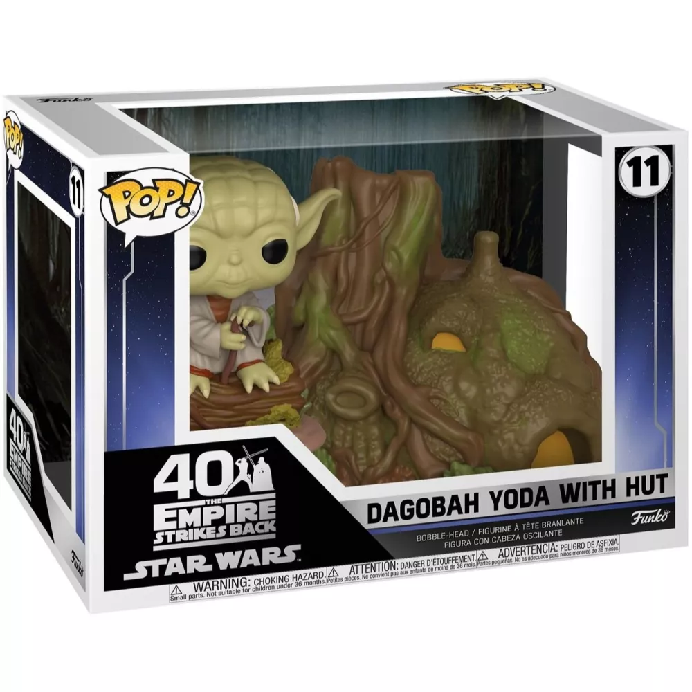 Dagobah Yoda with Hut Box