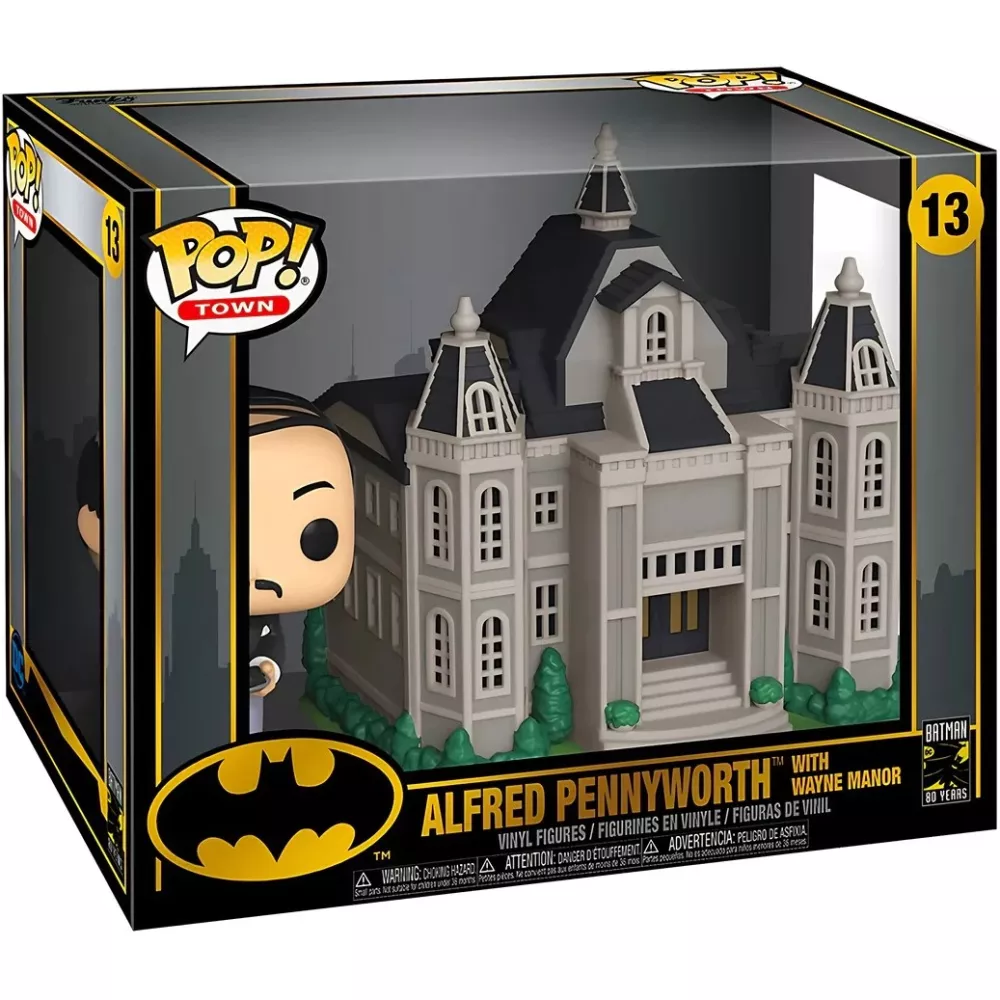 Alfred Pennyworth with Wayne Manor Box