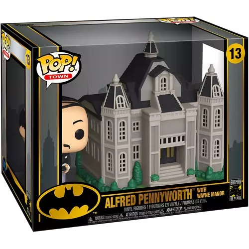 Funko Pop! Alfred Pennyworth with Wayne Manor #13 Batman Box