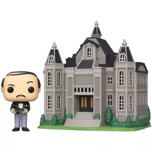 Alfred Pennyworth with Wayne Manor