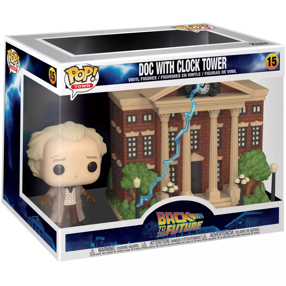 Doc with Clock Tower Box