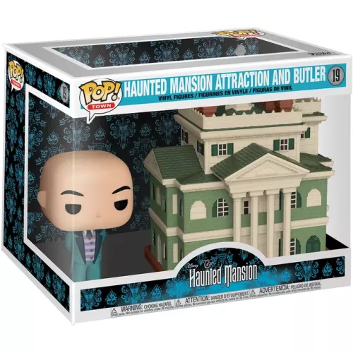 Funko Pop! Haunted Mansion Attraction and Butler #19 Box