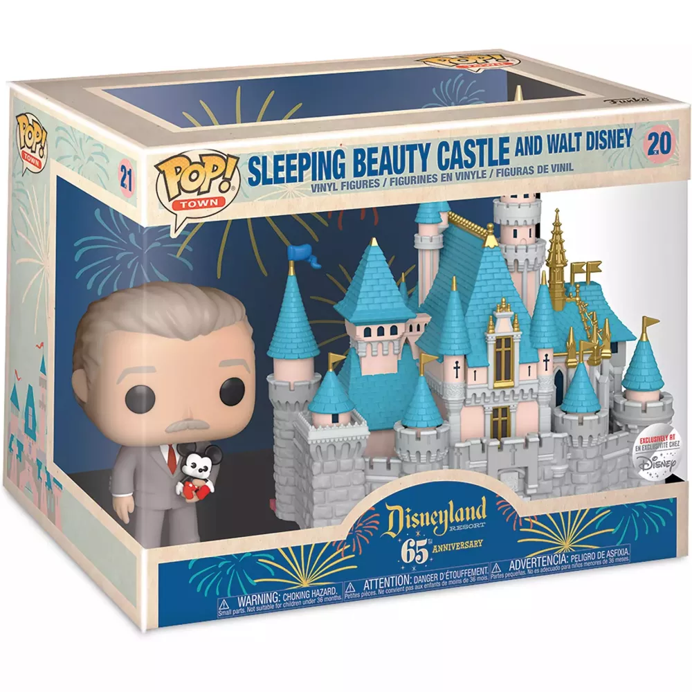 Sleeping Beauty Castle and Walt Disney Box
