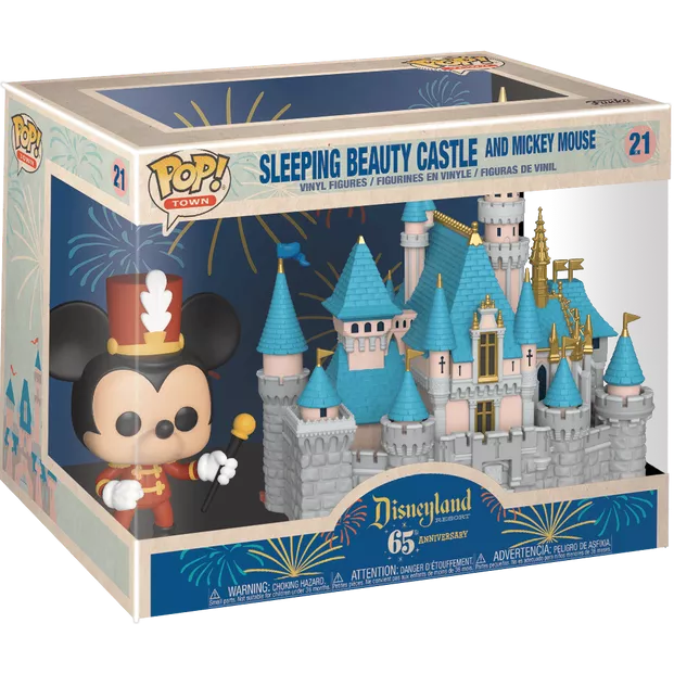 Sleeping Beauty Castle and Mickey Mouse Box