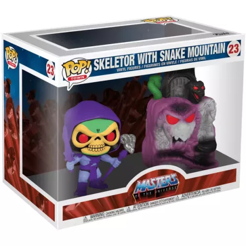 Funko Pop! Skeletor with Snake Mountain #23 Masters of the Universe Box