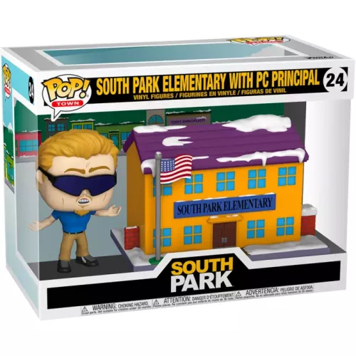 Funko Pop! South Park Elementary with PC Principal #24 Box