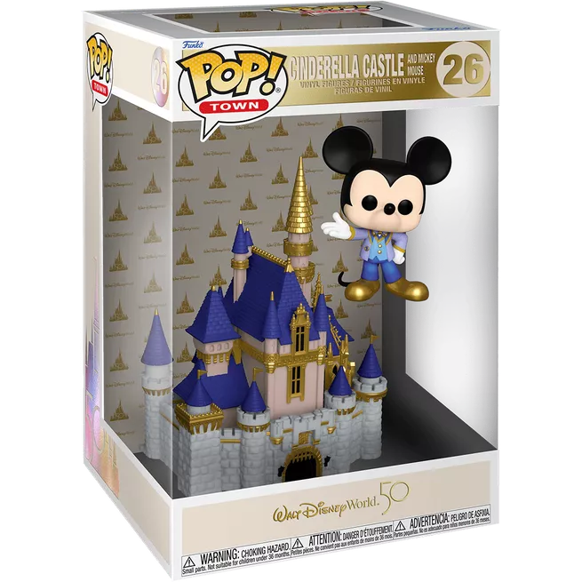 Cinderella Castle and Mickey Mouse Box