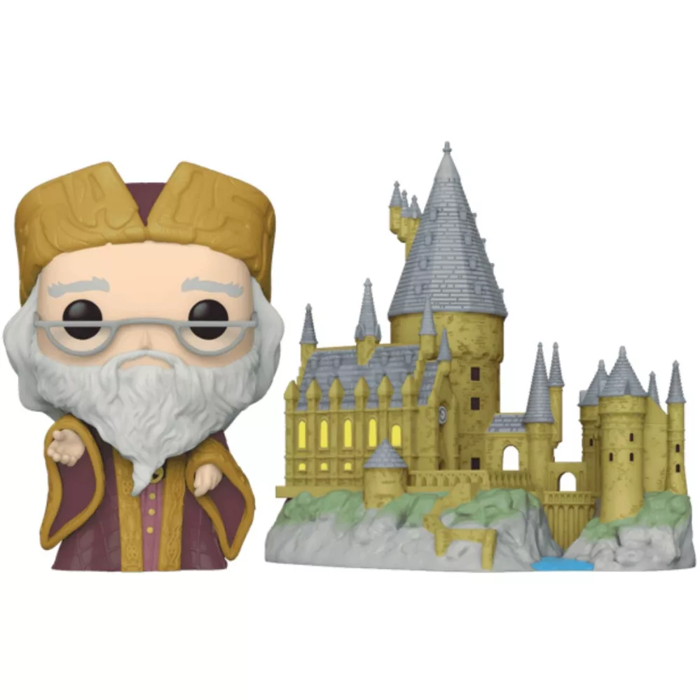 Albus Dumbledore with Hogwarts