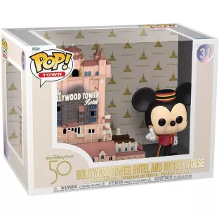 Hollywood Tower Hotel and Mickey Mouse