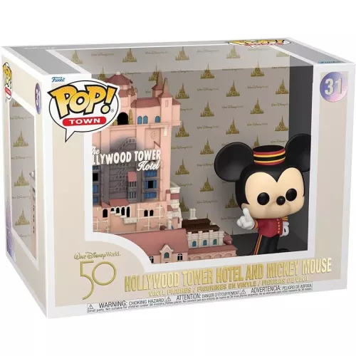 Funko Pop! Hollywood Tower Hotel and Mickey Mouse #31 Box