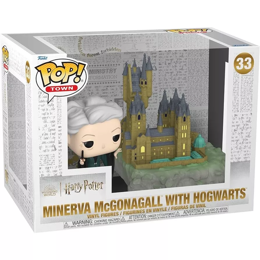 Minerva McGonagall with Hogwarts Box