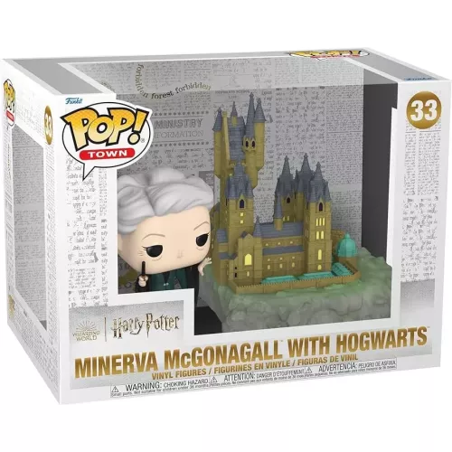 Funko Pop! Minerva McGonagall with Hogwarts #33 Wizarding World Harry Potter Box