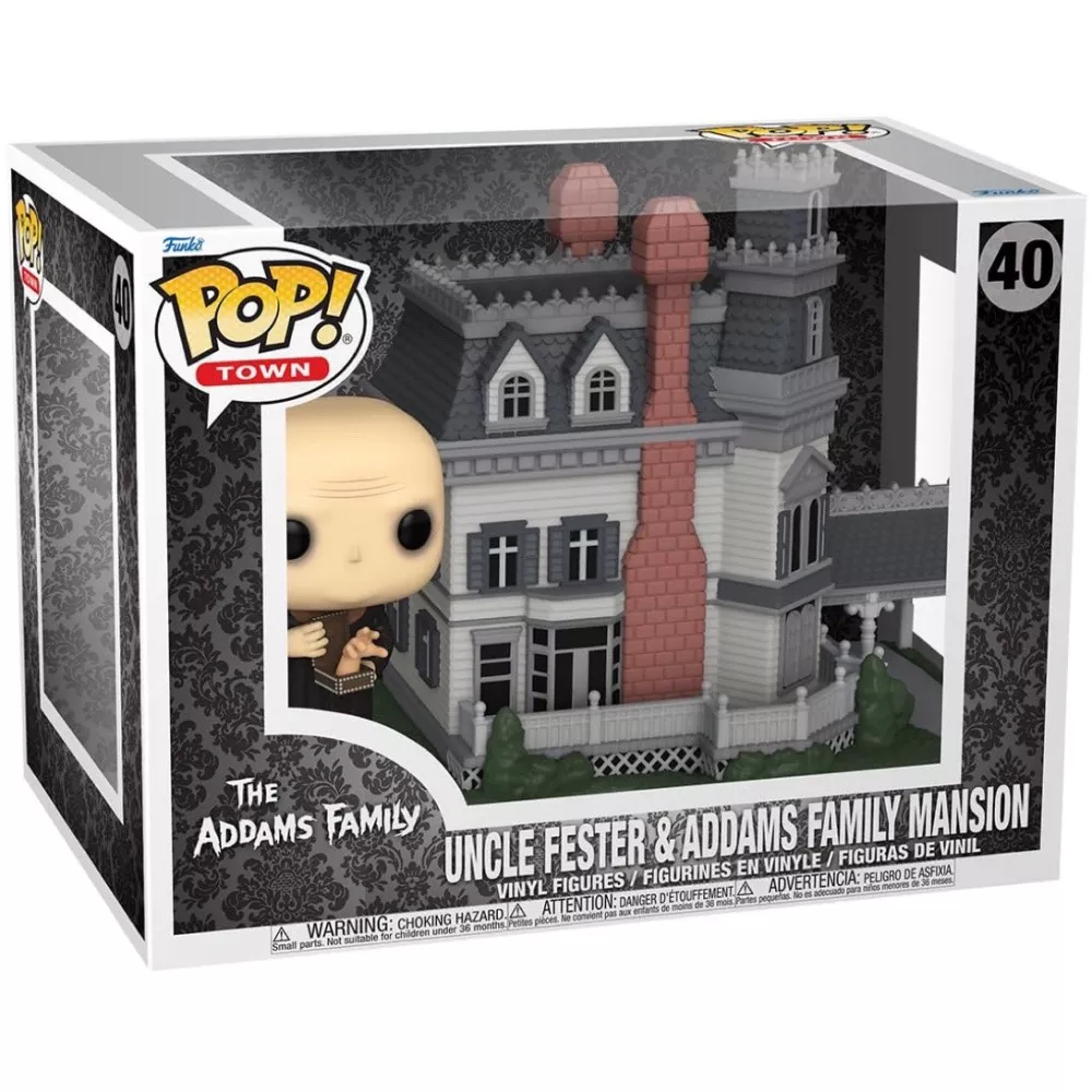 Uncle Fester & Addams Family Mansion Box