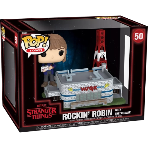 Funko Pop! Rockin' Robin with The Squawk #50 Netflix Stranger Things Box