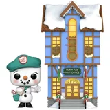 Frosty Franklin with Post Office