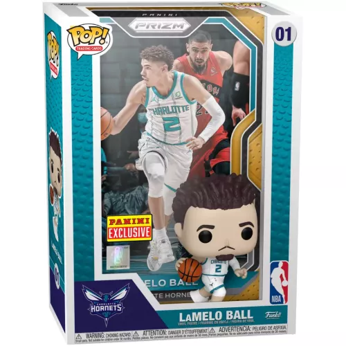 Funko Pop! LaMelo Ball #01 Gold Card Charlotte Hornets Box