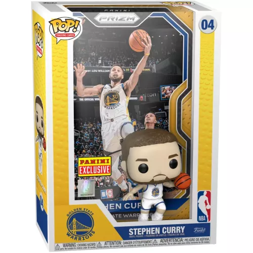 Funko Pop! Stephen Curry #04 Gold Card Golden State Warriors Box
