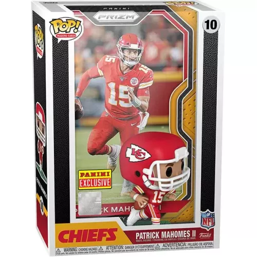 Funko Pop! Patrick Mahomes II #10 Gold Card Kansas City Chiefs Box