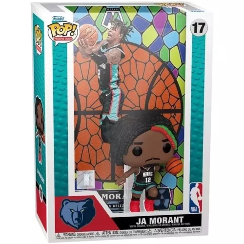 Funko Pop! Ja Morant #17 Mosaic Memphis Grizzlies Trading Cards Box