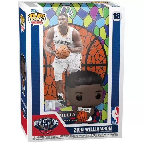 Funko Pop! Zion Williamson #18 Mosaic New Orleans Pelicans Box