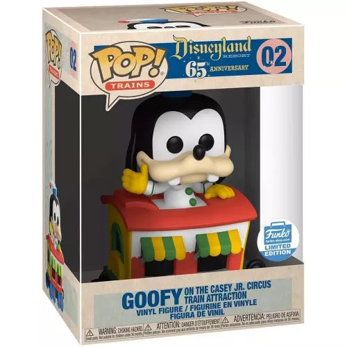 Funko Pop! Goofy on the Casey Jr. Circus Train Attraction #02 Box