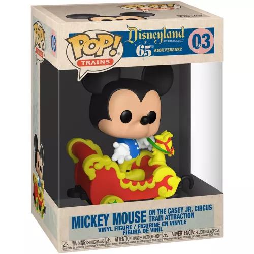 Funko Pop! Mickey Mouse on the Casey Jr. Circus Train Attraction #03 Box
