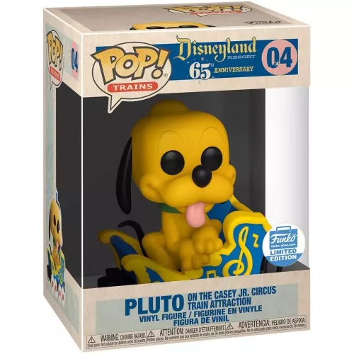 Funko Pop! Pluto on the Casey Jr. Circus Train Attraction #04 Box